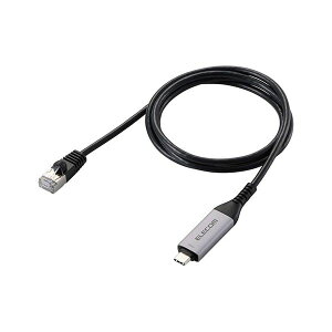 �G���R�� USB Type-C TM LAN�ϊ��P�[�u�� 1Gbps 1m LD-CL1G10BK