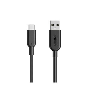 アンカージャパン ANKER PowerLine II USB-C&USB-A ケーブル(USB3.1 Gen2対応) 0.9m ブラックA8465011 1本