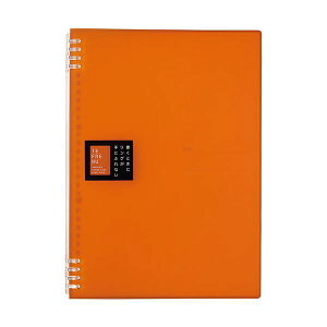 【キングジム 事務用品 KING JIM 文具 オフィス用品 文具】 TEFRENU リングノート A4 オレンジ KJ-9856TTE-OR 【×3セット】 【 まとめ買い お買い得 業務用 割引 オフィス用品 文房具 事務用品】 ノー