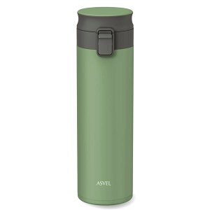 アスベル 真空断熱 携帯タンブラー 500ml グリーン A3312 キッチン用品・食器・調理器具 日用雑貨・キッチン用品 キッチン 台所用品