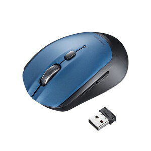 サンワサプライ ワイヤレスブルーLEDマウス 5ボタン ブルー MA-WB509BL AV デジタル デジタル家電 PC PC周辺機器 PCアクセサリー PCサプライ・消耗品 家電 パソコン・周辺機器 マウス・マウスパッ
