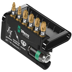 WERA F 7_g 6.35mm rbg`FbN _Ch|WhCurbgZbg 057412 H c[ DIY ƍH 