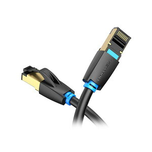 VENTION Cat.8 SSTP LANケーブル 15m ブラック IK-8986 Cat.8 SSTP LANケーブル 15m ブラックデジタル家電 家電 パソコン・周辺機器 ケーブル・ケーブルカバー LANケーブル