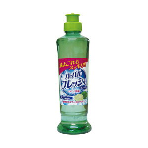 ミツエイハーバルフレッシュコンパクト グリーンライム 本体 250mL 1本 【×10セット】 【お徳用 まとめ買い お買い得 業務用 割引 セット販売】 ( 掃除用品 日用消耗品 キッチン用洗剤 洗剤