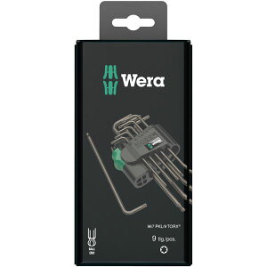 WERA ���F�� 9�{�g BlackLaser Torx �{�[���|�C���g�t L�^ �g���N�X�����` �z���_�[�t 073598 �H�� �c�[�� DIY ��ƍH�� �����` �H�� DIY �H�� �����` �����`