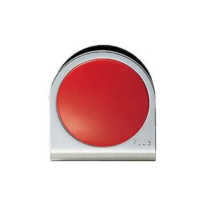 【プラス 事務用品 PLUS 文具 オフィス用品 文具】 カラーマグネット クリップ 大 赤 【×10セット】 【お徳用 まとめ買い お買い得 業務用 割引 セット販売】 日用品雑貨・文房具・手芸 文房
