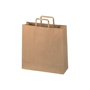 ジョインテックス 手提袋 平紐 茶 中 50枚 B292J-B 【×5セット】 【お徳用 まとめ買い お買い得 業務用 割引 セット販売】 日用品雑貨・文房具・手芸 文房具・事務用品 文具 オフィス用品 文房