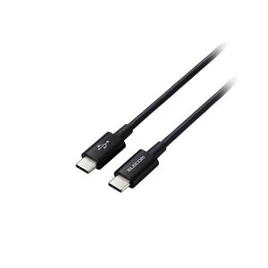 ELECOM GR PC@ USB2.0P[u iFؕiAC-CA炩ϋvAUSB PDΉj MPA-CCYS12NBK ubN