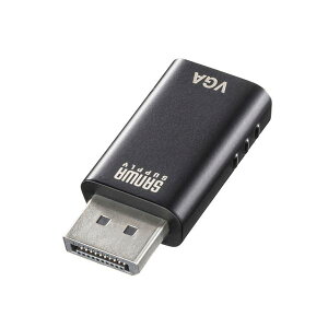 サンワサプライ DisplayPort-VGA変換アダプタ AD-DPV05 AV デジタル デジタル家電 PC PC周辺機器 PCアクセサリー PCサプライ・消耗品 家電 モバイル・周辺機器 スマホ