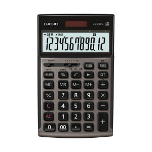 カシオ 本格実務電卓日数&時間計算 12桁 ジャストタイプ グレージュブラウン JS-20DC-GB-N 1台 【×5セット】 【お徳用 まとめ買い お買い得 業務用 割引 セット販売】 日用品雑貨・文房具・手