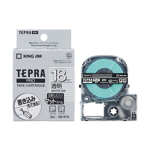 KING JIM iyLOW pi KING JIM  ItBXpi z j evPROe[v }bgx 18mm  KJ-SB18TS piG݁E[E| [Epi  ItBXpi 