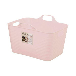 【5セット お徳用セット】 ヒマラヤ化学 ハッピーバケット 角 Mサイズ ピンク MMT50862X5 【お徳用 まとめ買い お買い得 業務用 割引 セット販売】 ( 掃除用品 文房具・事務用品 生活雑貨 オフ