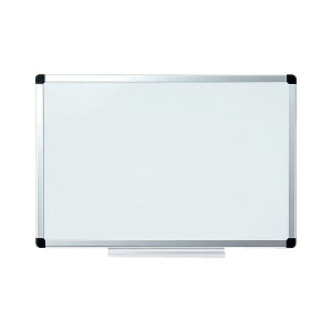 TANOSEE 【お徳用セット】 TANOSEE アルミフレームホワイトボード 無地 M 450×300mm 1枚 【×2セット】 【お徳用 まとめ買い お買い得 業務用 割引 セット販売】 日用品雑貨・文房具・手芸 文房具・