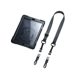 �T�����T�v���C iPad 10.2�C���` �O�ʕی�t�B���^�[�t�ϏՌ��P�[�X PDA-IPAD1620BK