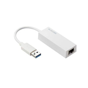 ELECOM GR PC@ USB-ARlN^[ 1Gbps LLANA_v^[ EDC-GUA3V2-W