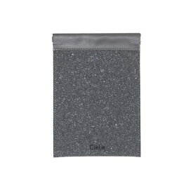 リサイクルレザー [クルレ] スプリングポーチ M CLL-SPMGY 文具 オフィス用品 業務用 文具 オフィス 事務用品 事務