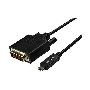 StarTech.com USB TypeC-DVI ϊfBXvCP[u 3m 1920×1200Ή ubNCDP2DVI3MBNL 1{