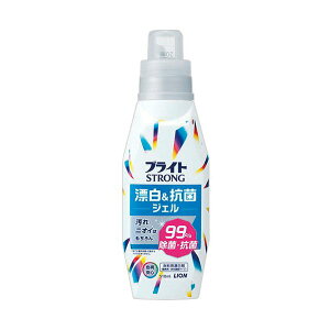 ライオン ブライトSTRONG 漂白&抗菌ジェル 本体 510mL 1本 【×5セット】 【お徳用 まとめ買い お買い得 業務用 割引 セット販売】 ( 掃除用品 文房具・事務用品 生活雑貨 オフィス用品 日用品