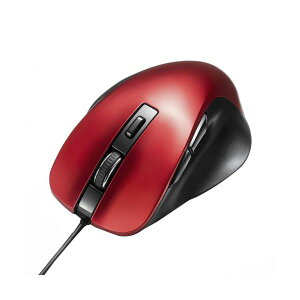 サンワサプライ有線ブルーLEDマウス (5ボタン) レッド MA-YB518R 1個 AV デジタル デジタル家電 PC PC周辺機器 PCアクセサリー PCサプライ・消耗品 家電 パソコン・周辺機器 マウス・マウスパッ