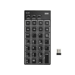 �T�����T�v���C �v���O���}�u���e���L�[ 2.4G���f�� NT-WL26BK�p�\�R�� �L�[�{�[�h �e���L�[