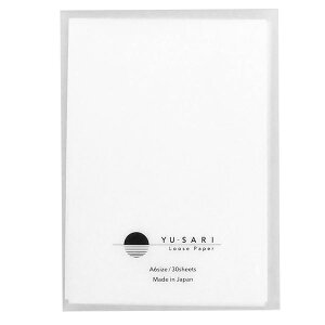 ゆうさり 万年筆向けルーズペーパー A6 無地 NYLS-A601-W 【×10セット】 【お徳用 まとめ買い お買い得 業務用 割引 セット販売】 日用品雑貨・文房具・手芸 文房具・事務用品 文具 オフィス用