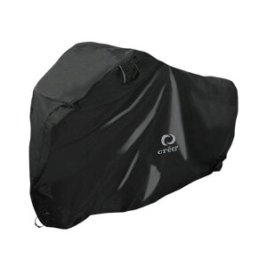 ライズクリエイション creer 自転車カバー 大人用 確かな撥水性と耐久性 ブラック C017-BLACK