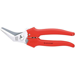 KNIPEX (クニペックス)9505-185 電工ハサミ 厚紙や薄いプラスチック、アルミ、真鍮、銅のフィルムを切断可能スポーツ・レジャー DIY・工具 DIY・工具