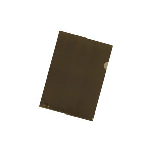 リヒトラブ カラークリヤーホルダー A4判 F-78-9 茶 1枚入 【×20セット】 【お徳用 まとめ買い お買い得 業務用 割引 】 文房具・事務用品 オフィス用品 ファイル・バインダー クリアケース・
