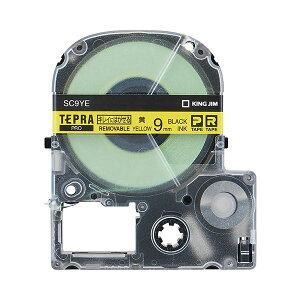 yLOW pi KING JIM  ItBXpi z ev PRO e[vJ[gbW LCɂ͂郉x 9mm  /  SC9YE 1 y×5Zbgz y ܂Ƃߔ  Ɩp  I