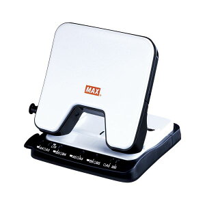 マックス スクーバパンチ DP-35T / W ホワイト 1台入 【×2セット】 【お徳用 まとめ買い お買い得 業務用 割引 セット販売】 日用品雑貨・文房具・手芸 文房具・事務用品 文具 オフィス用品 文