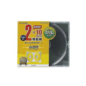 ELECOM y܂Ƃߔ 10Zbgz GR Blu-ray / DVD / CDP[X iX / PS / 2[j CCD-JSCSW10CR y×10Zbgz yp ܂Ƃߔ  Ɩp  Zbg̔z