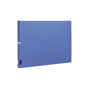 Dリングファイル A3E型 RF1112B-N ブルー 【×10セット】 【お徳用 まとめ買い お買い得 業務用 割引 】 文房具・事務用品 オフィス用品 ファイル・バインダー クリアケース・クリアファイル