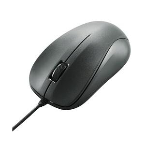 ELECOM �G���R�� PC�@�� EU RoHS�w�ߏ���USB���[�U�[�}�E�X / �X�^���_�[�h�T�C�Y / �ȈՃp�b�P�[�W�d�l / �u���b�N M-S2ULBK / RS