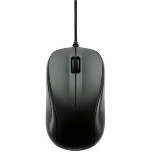 ELECOM �G���R�� USB���w���}�E�X 3�{�^�� RoHS�w�ߏ��� M�T�C�Y �u���b�N M-K6URBK / RS 1�� �y×5�Z�b�g�z �y �Z�b�g�̔� �܂Ƃߔ��� ���� �z �p�\�R�� �}�E�X �}�E�X�p�b�h