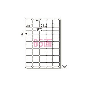 エーワン ラベルシール〈インクジェット〉 光沢紙 (A4判) 29243 10枚入 【×3セット】 【お徳用 まとめ買い お買い得 業務用 割引 セット販売】 プリンタ PCサプライ・消耗品 コピー用紙・印