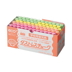 日本理化学工業 学校用蛍光チョーク DCK72-4C 4色 日用品雑貨・文房具・手芸 文房具・事務用品 文具 オフィス用品 文房具 事務用品 黒板・ブラックボード