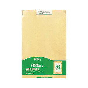 再生紙クラフト封筒 100枚パック入 PK-128 100枚入 【×3セット】 【お徳用 まとめ買い お買い得 業務用 割引 セット販売】 日用品雑貨・文房具・手芸 文房具・事務用品 文具 オフィス用品 文房