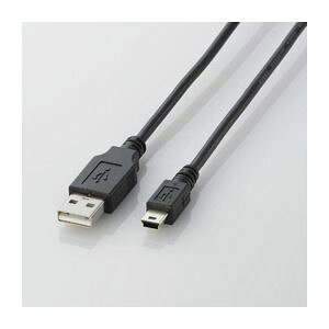 ELECOM �G���R�� USB2.0�P�[�u��(mini-B�^�C�v) U2C-M30BK�y×5�Z�b�g�z �y �Z�b�g�̔� �܂Ƃߔ��� ���� �z �p�\�R�� �P�[�u�� �P�[�u���J�o�[