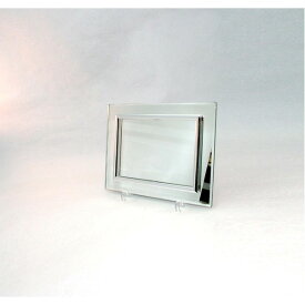 ミラーフォトフレーム / 写真立て 【ハガキサイズ 150×105mm対応】 日本製 インテリア 家具 ミラー 鏡