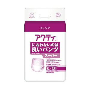日本製紙クレシア におわないのは良いパンツスーパーS22 4P ダイエット・健康 衛生用品 おむつ パンツ オムツダイエット・健康 衛生用品 おむつ・パンツ