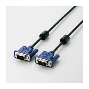 ELECOM エレコム RoHS準拠 D-Sub15ピン (ミニ)ケーブル CAC-30BK / RS 【×3セット】 【お徳用 まとめ買い お買い得 業務用 割引 セット販売】