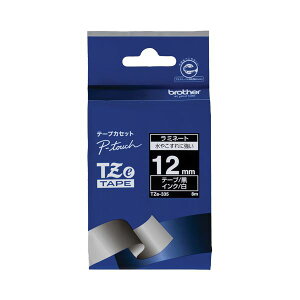 BROTHER ブラザー ピータッチ TZeテープ ラミネートテープ 12mm 黒 / 白文字 TZE-335 1個 【×4セット】 【お徳用 まとめ買い お買い得 業務用 割引 セット販売】 文房具・事務用品 文具 オフィス用品