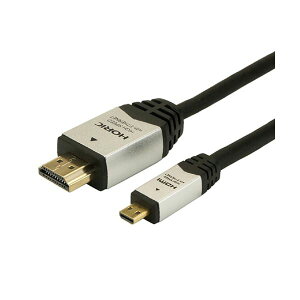 HORIC HDMI MICRO�P�[�u��3M �X���[�G�� �V���o�[ HDM30-041MCS�y×3�Z�b�g�z �y �Z�b�g�̔� �܂Ƃߔ��� ���� �z �p�\�R�� �P�[�u�� �P�[�u���J�o�[