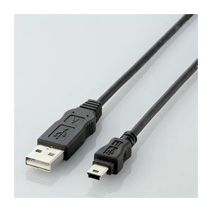 ELECOM �G���R�� �G�RUSB�P�[�u�� �iA-miniB�E2m�j USB-ECOM520 �y×5�Z�b�g�z �y�����p �܂Ƃߔ��� �������� �Ɩ��p ���� �Z�b�g�̔��z