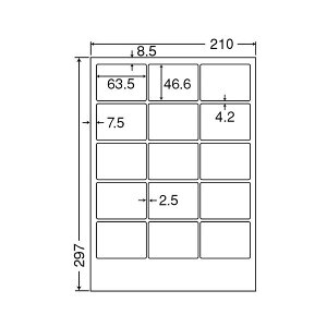 m iiNGCgJ[[U[v^p򃉃x A4 15 63.5×46.6mm lӗ]t SCL-31 i400V[g:80V[g×5j piG݁E[E| [Epi  ItBXp