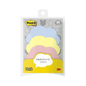 スリーエムジャパン ポストイット シルエットノート 強粘着 フキダシ2 【×10セット】 【お徳用 まとめ買い お買い得 業務用 割引 セット販売】 日用品雑貨・文房具・手芸 文房具・事務用品