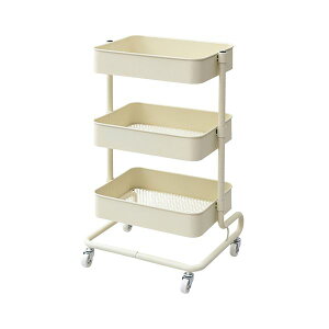 YAMAZEN �o�X�P�b�g�g���[���[ ��460×���s380×����810mm �A�C�{���[ LBT-3�iIV�j 1��y�g���i�z �C���e���A �Ƌ� �L�b�`�����S��