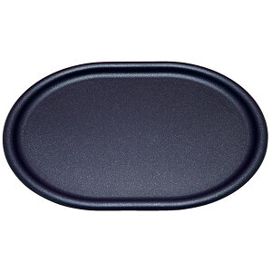 尺5ロイヤル小判トレー / おぼん 【黒パールSL】 459×352×23mm ノンスリップ 日本製 〔和食 レストラン 居酒屋 店舗 業務用 キッチン 厨房 お店〕 キッチン用品・食器・調理器具 日用雑貨・キッ