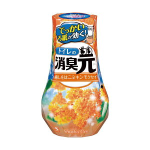 小林製薬 トイレの消臭元癒しをはこぶキンモクセイ 400ml 1個 【×10セット】 【お徳用 まとめ買い お買い得 業務用 割引 セット販売】 芳香剤 消臭剤 アロマ フレグランス