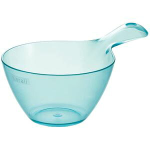 〔30個セット〕 手桶 風呂桶 約幅15.5cm 容量約1L アクアブルー リッチェル カラリ HG 浴室 風呂 バスルーム 【お徳用 まとめ買い お買い得 業務用 割引 セット販売】